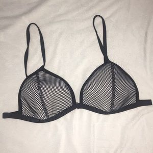 Mesh bikini top